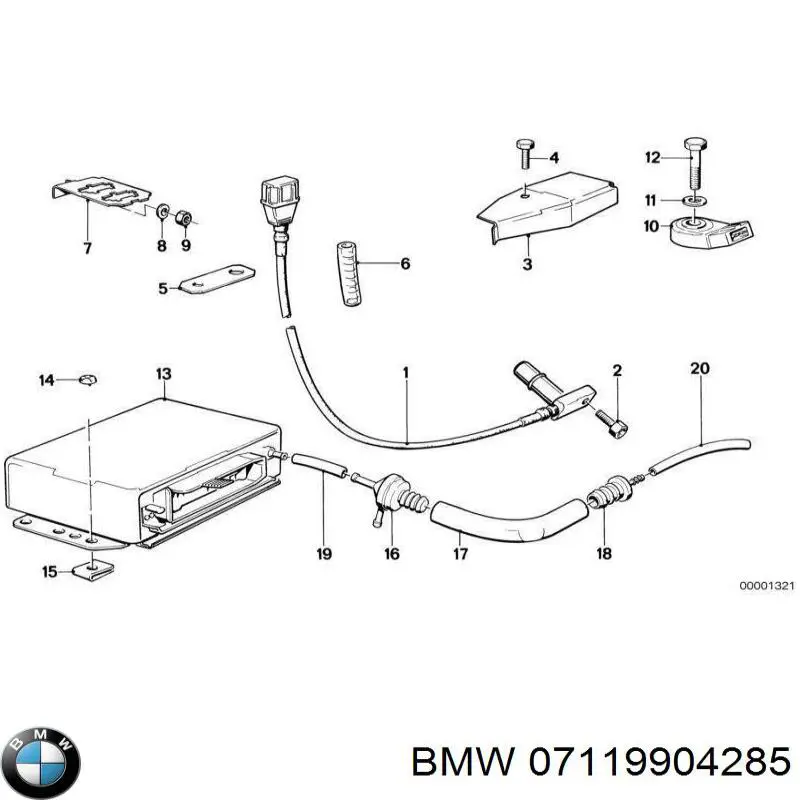 Купить 07119904285 BMW 