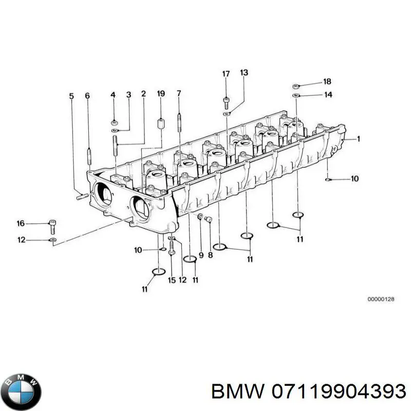 Купить 07119904393 BMW Пробка поддона двигателя