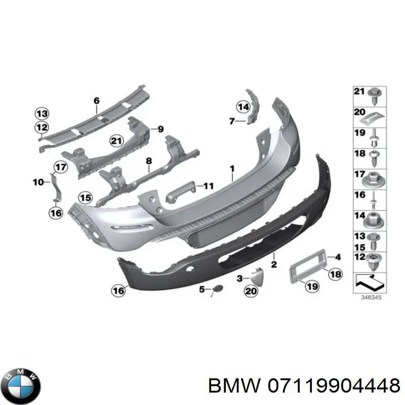  BMW 7119904448 цена, от 1.55 USD