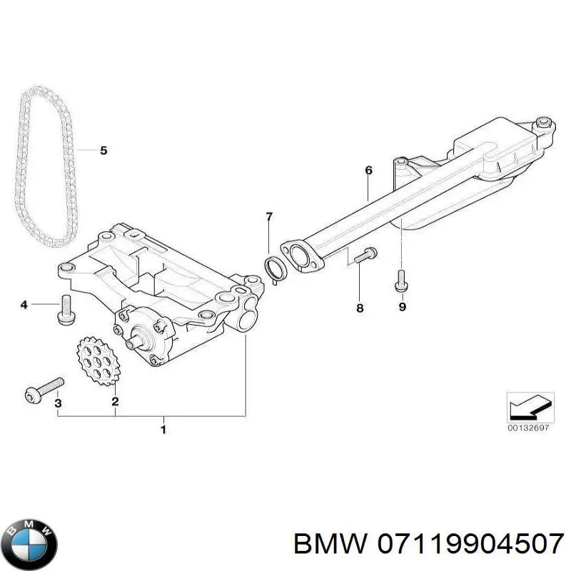 Купить 07119904507 BMW 