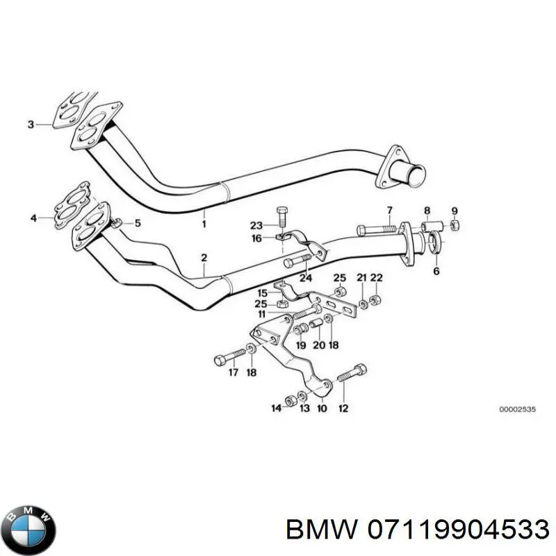 Болт головки блока цилиндров, ГБЦ BMW 07119904533 цена, от 2.27 USD