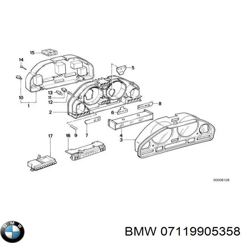 Лампочка указателя поворота BMW 07119905358 цена, от 0.29 USD