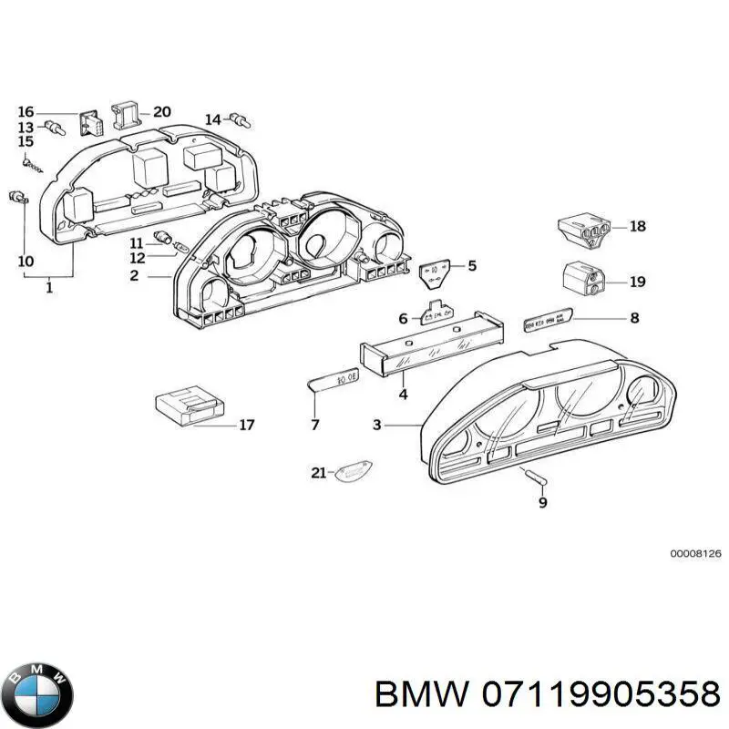 Купить 07119905358 BMW Лампочка поворота