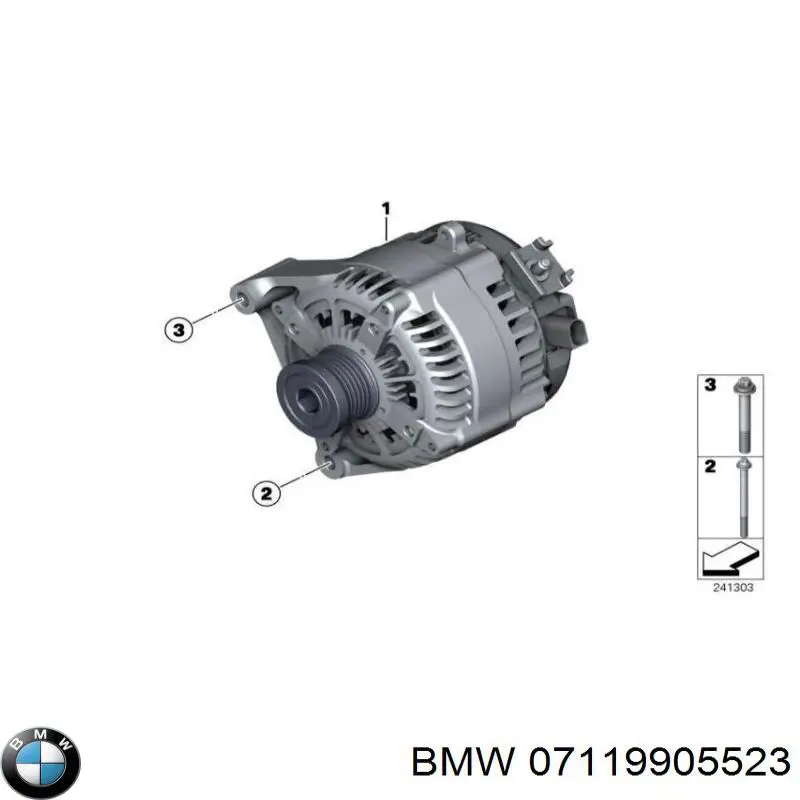 Купить 07119905523 BMW Болт ГБЦ
