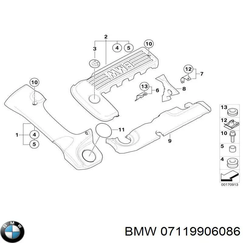 Купить 07119906086 BMW 