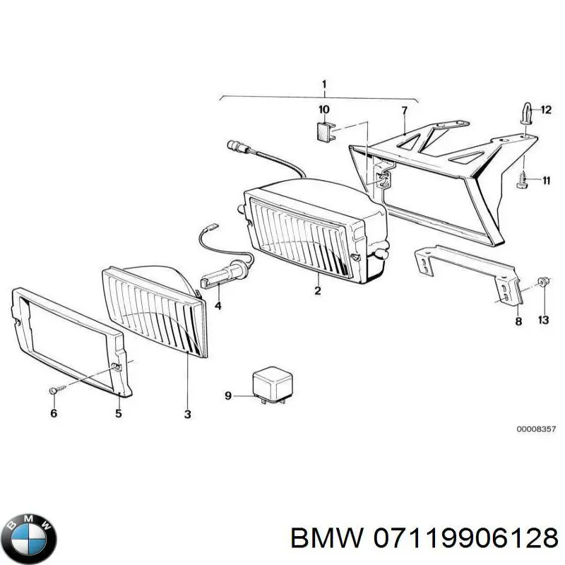 Купить 07119906128 BMW 