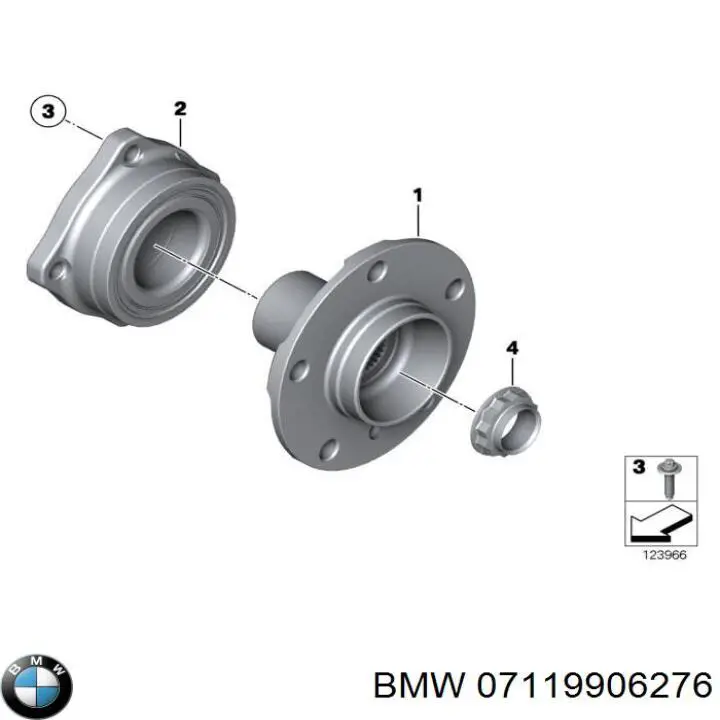 Купить 7119906276 BMW Уплотнительное кольцо маслозаливной горловины