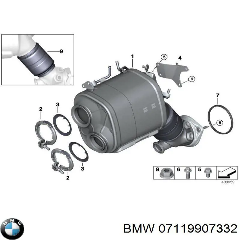  BMW 07119907332 цена, от 1.07 USD
