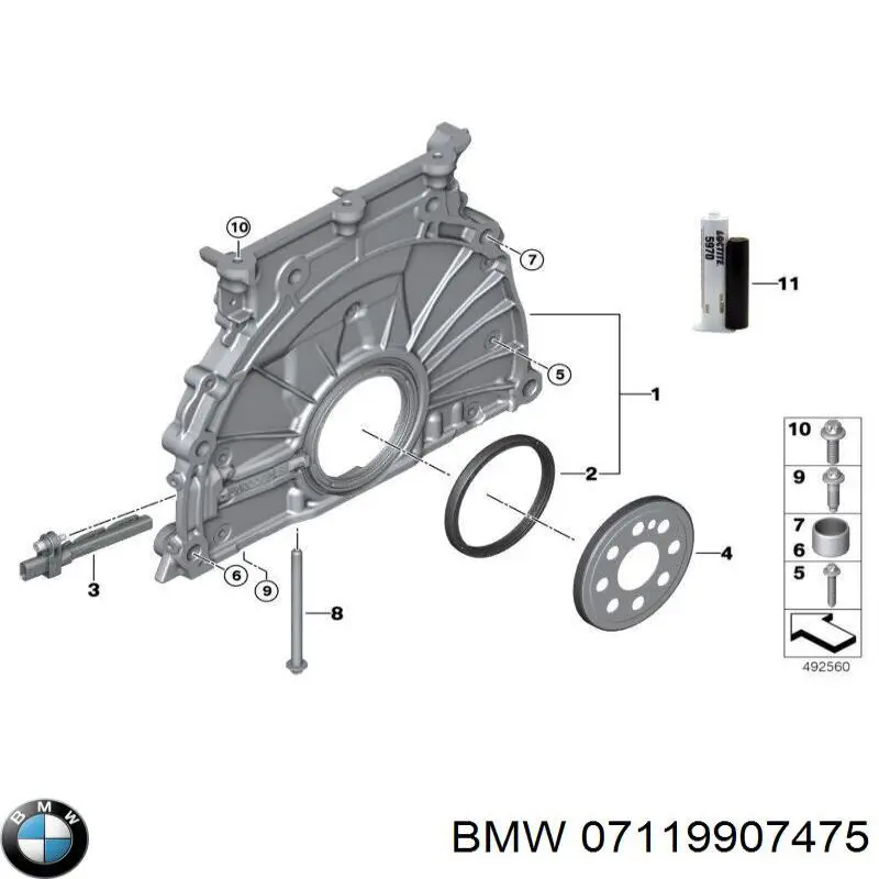  BMW 07119907475 цена, от 2.79 USD