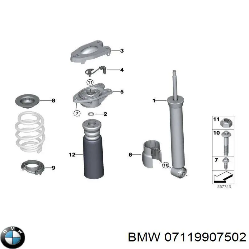 07119907502 BMW 