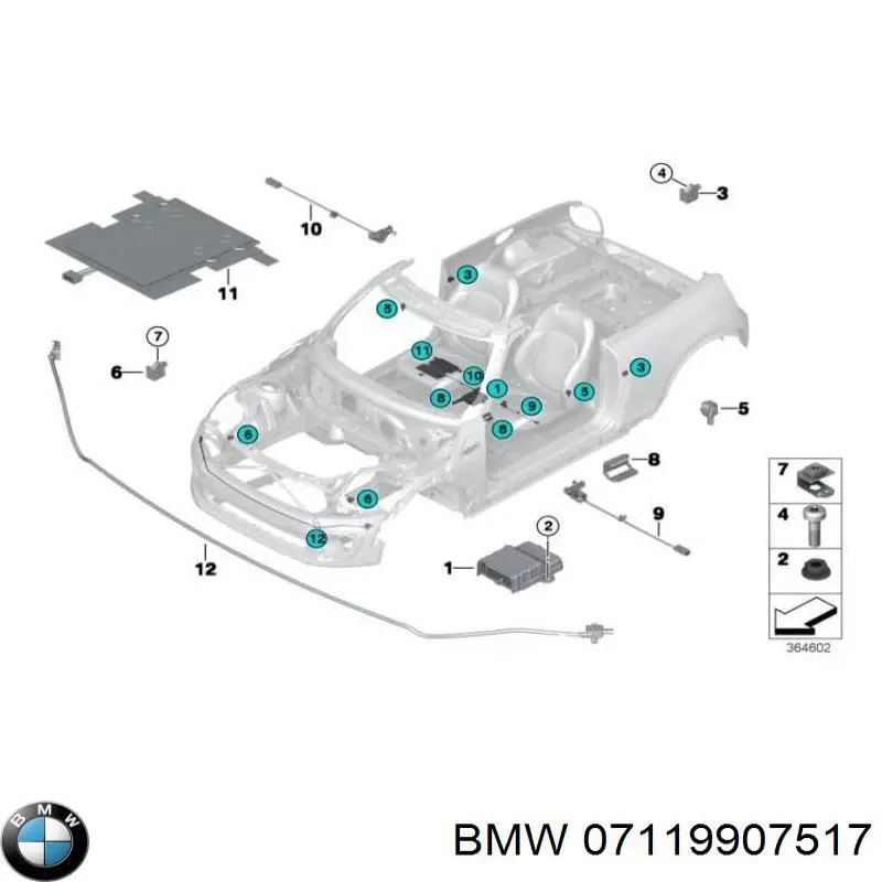 7119907517 BMW 