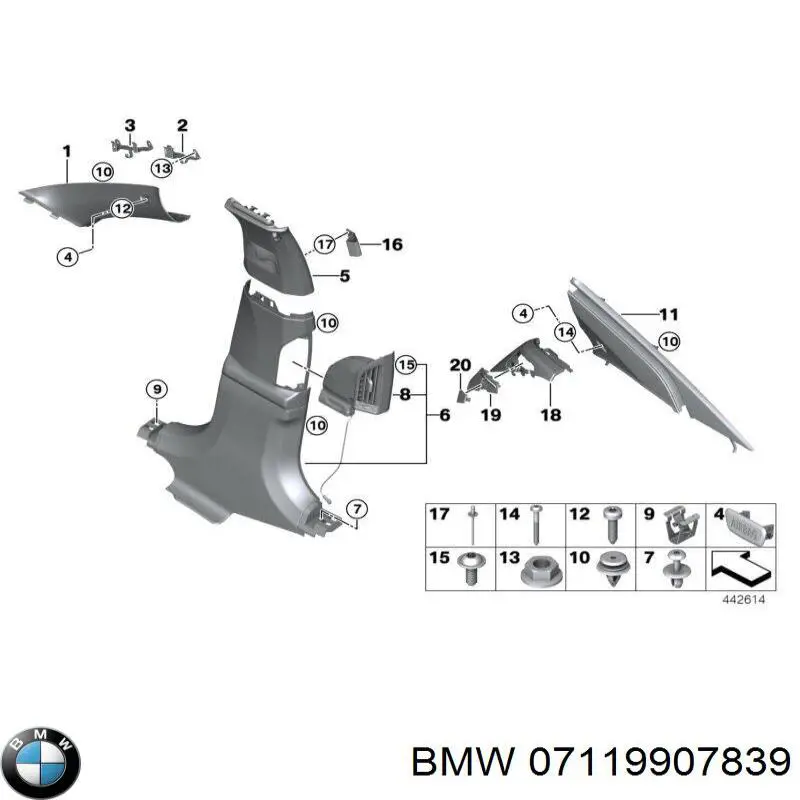  7119907839 BMW