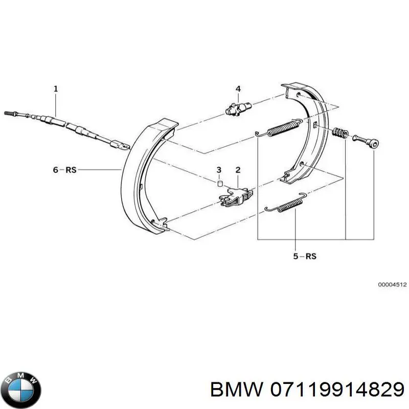 Купить 07119914844 BMW Болт переднего рычага