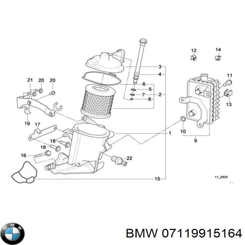 7119915164 BMW 