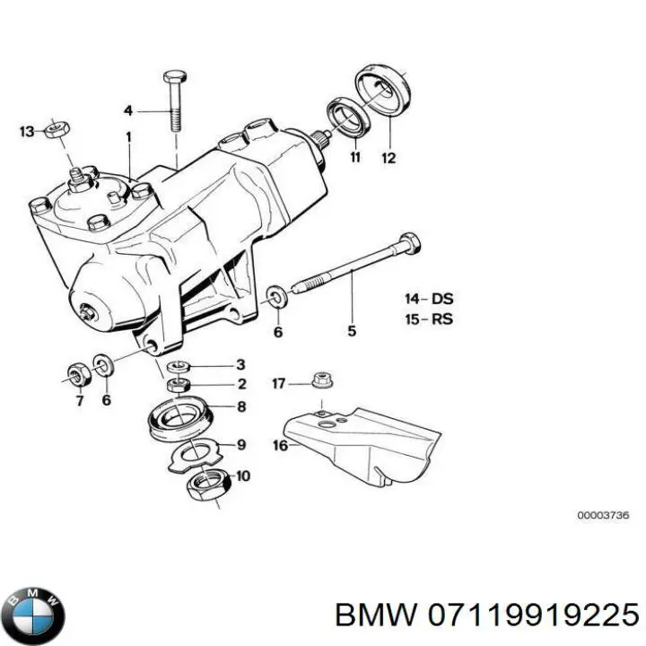 Ремкомплект впускного коллектора 07119919225 BMW