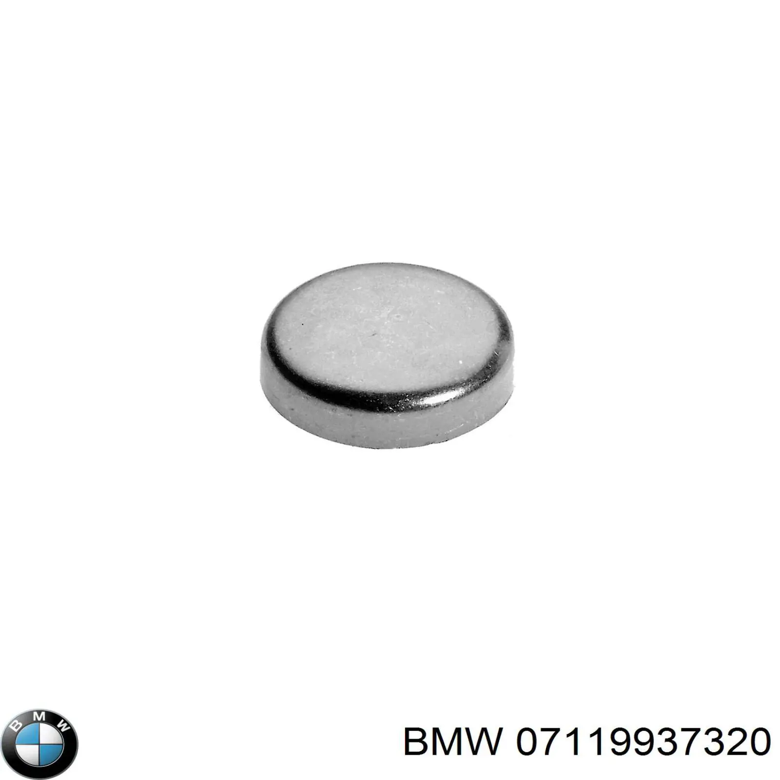 07119937320 BMW заглушка гбц/блока цилиндров