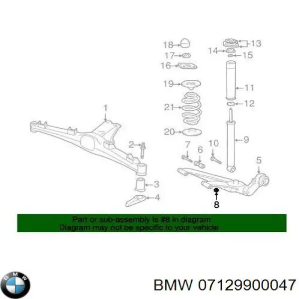  BMW 07129900047 цена, от 0.85 USD