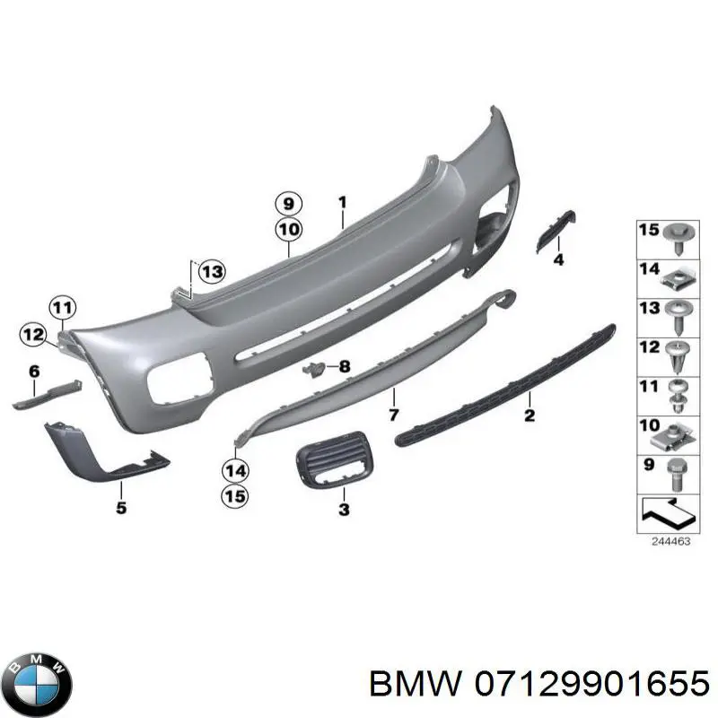 Купить 07129901655 BMW 