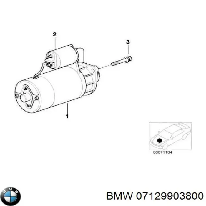  7129903800 BMW