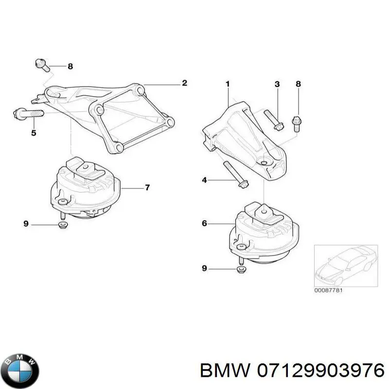  Подшипник задней ступицы BMW X5 