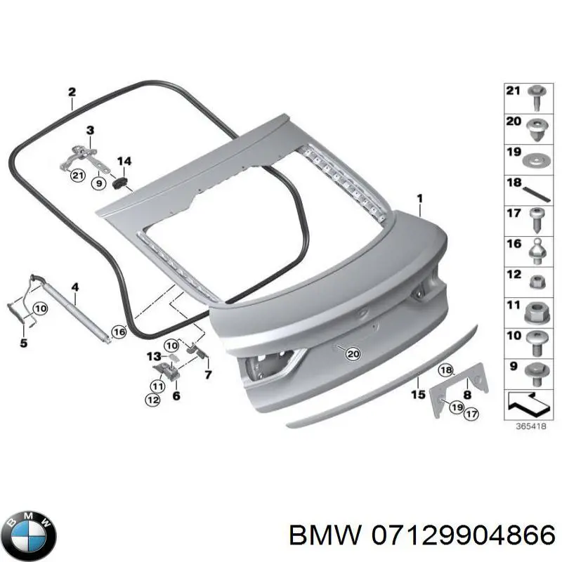 Купить 7129904866 BMW 