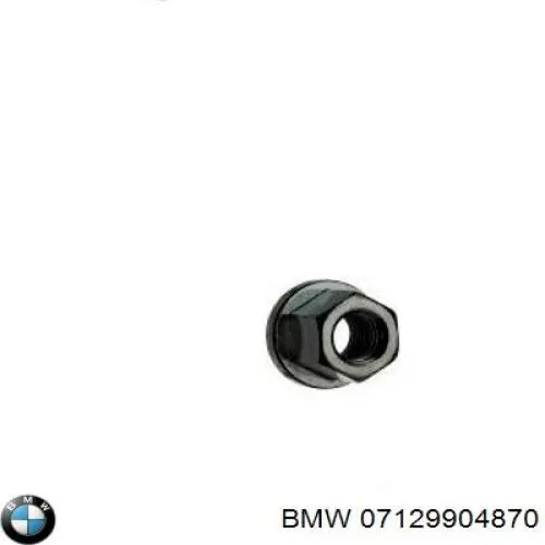 07129904870 BMW porca de fixação de tubo de admissão do silenciador (de calças)