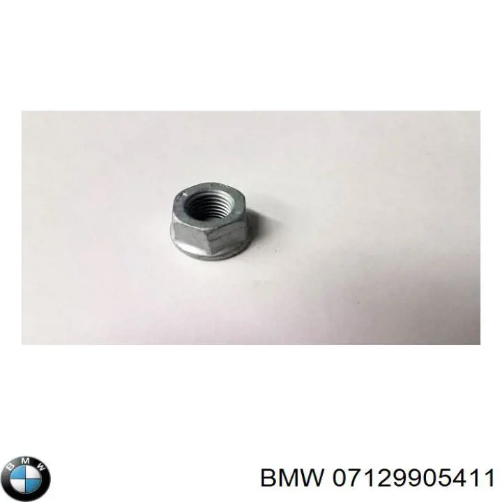 7129905411 BMW porca de fixação de tubo de admissão do silenciador (de calças)