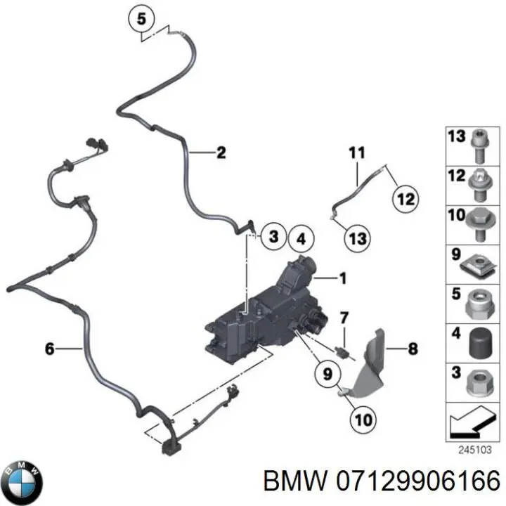 Купить 07129906166 BMW 