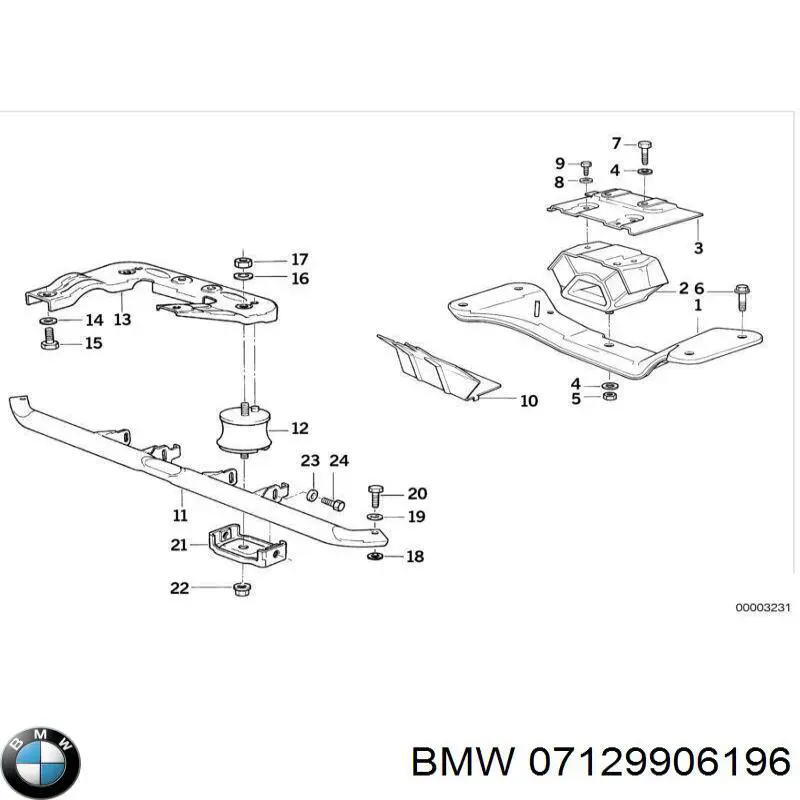 Купить 07129906196 BMW 