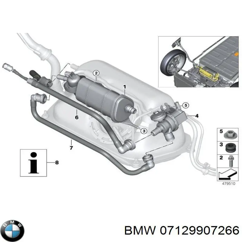 Купить 07129907266 BMW 