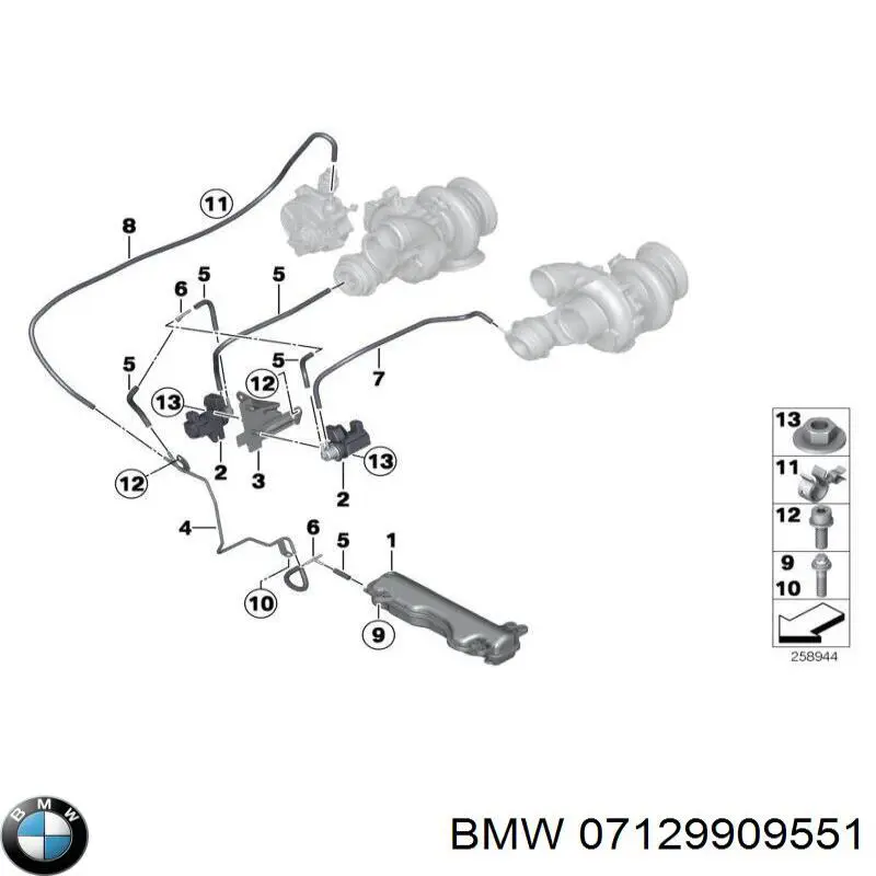 07129909551 BMW 