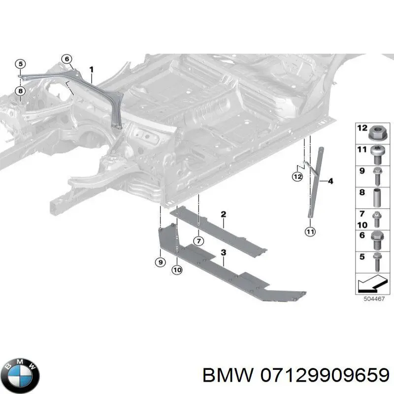  BMW 07129909659 цена, от 6.97 USD