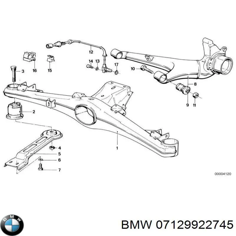 Купить 07129922745 BMW 