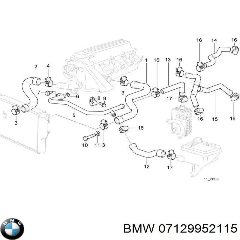 Купить 07129952115 BMW 