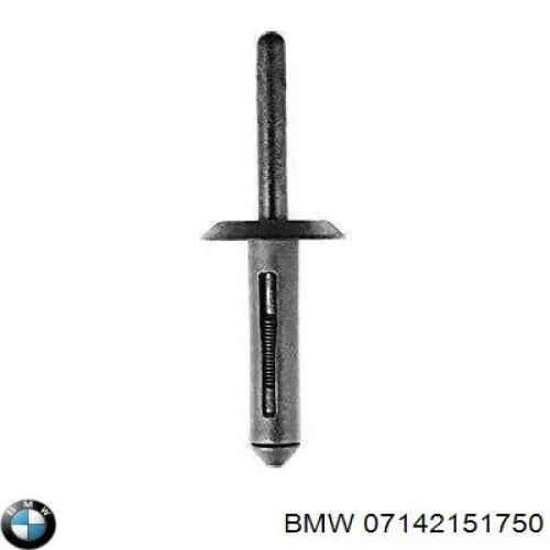 07142151750 BMW cápsula (prendedor de fixação do forro do pára-choque do pára-lama dianteiro)
