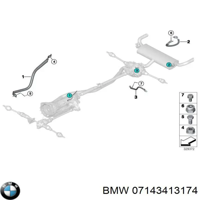 Купить 07143413174 BMW 