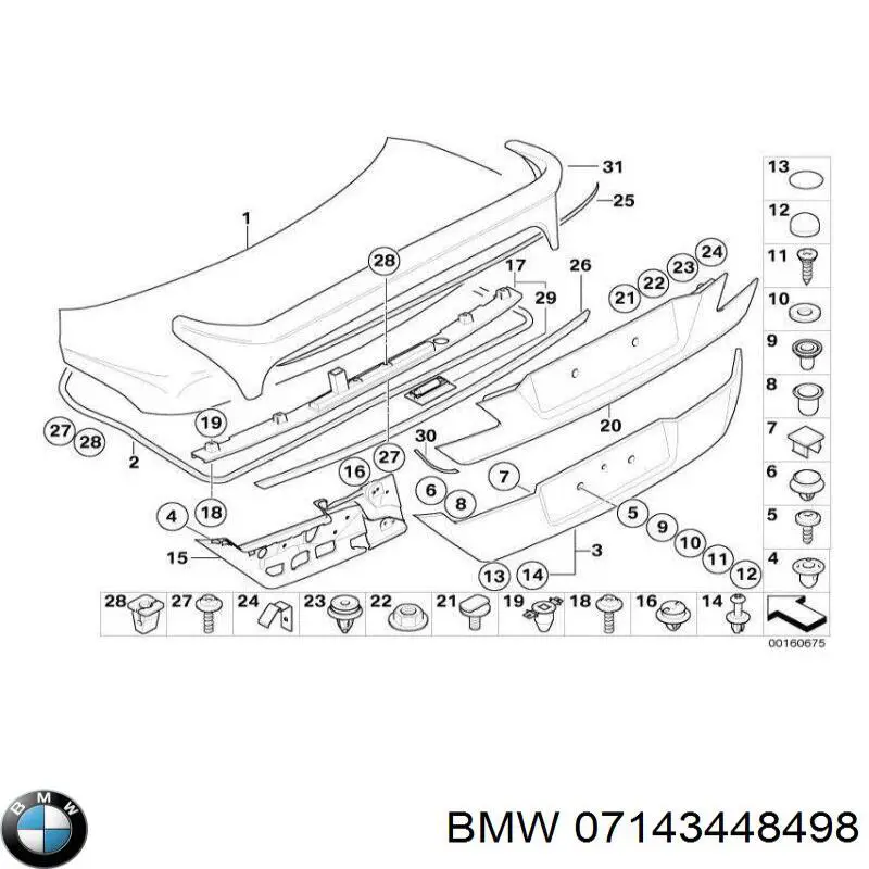  BMW 07143448498 цена, от 0.62 USD