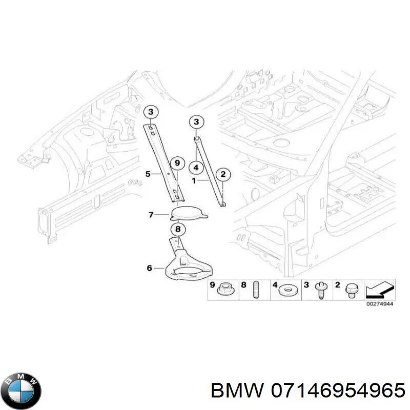  BMW 07146954965 цена, от 7.48 USD