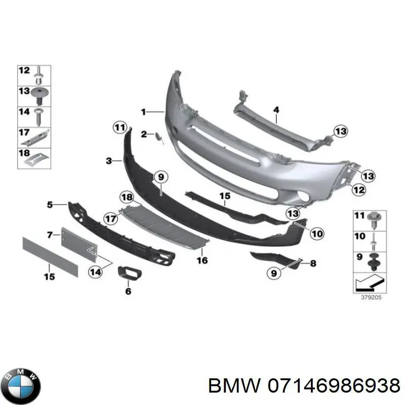 Купить 7146986938 BMW 