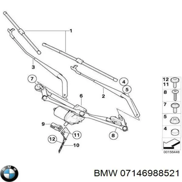  BMW 07146988521 цена, от 1.55 USD