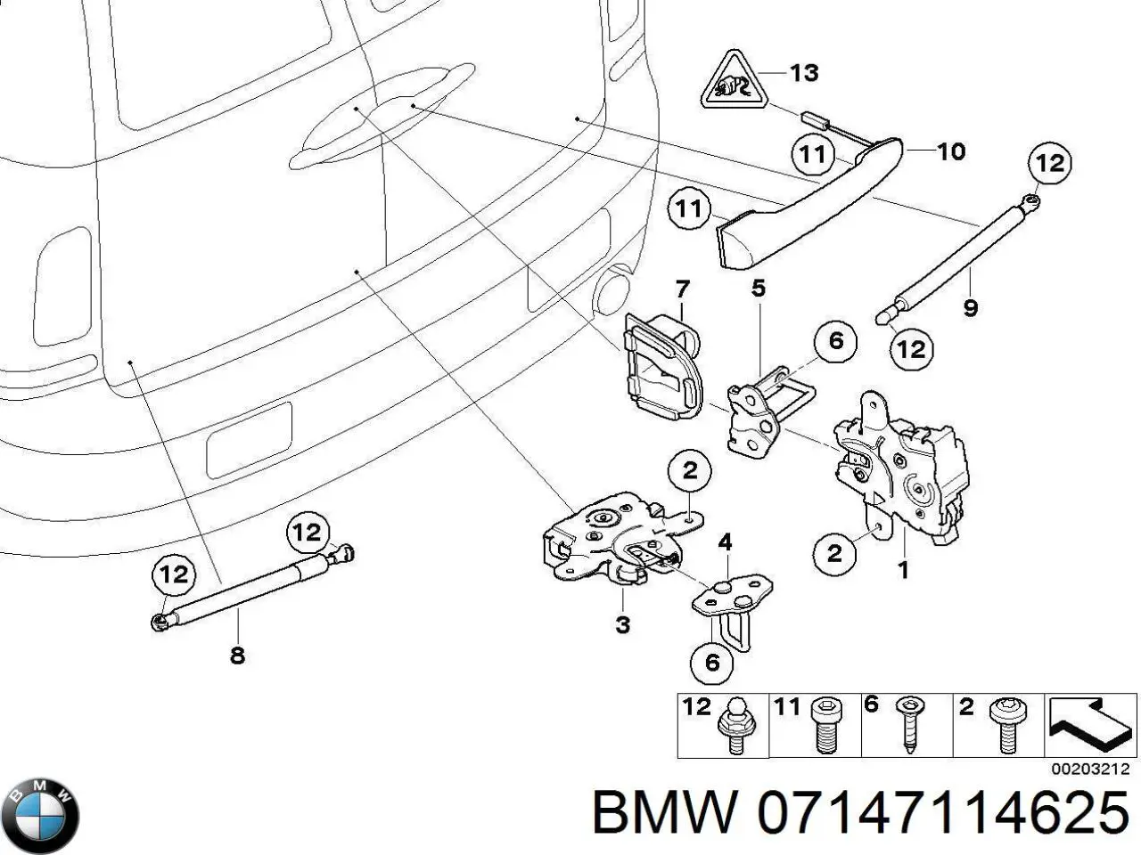 07147114625 BMW 