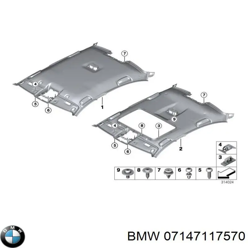 Купить 07147117570 BMW 