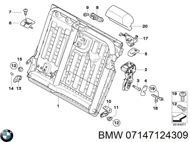 Купить 07147124309 BMW 