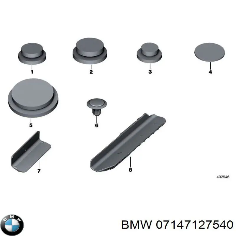 Ремкомплект главного тормозного цилиндра BMW 7147127540 цена, от 0.81 USD