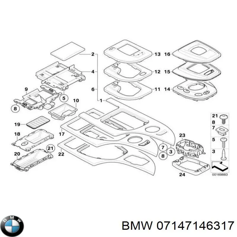 Купить 07147146317 BMW 