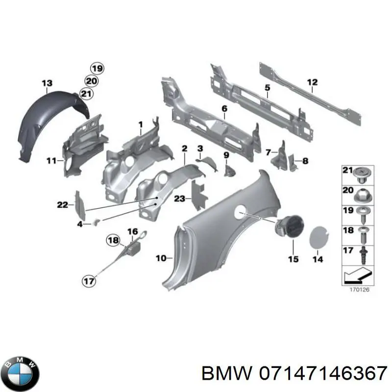  BMW 07147146367 цена, от 0.27 USD