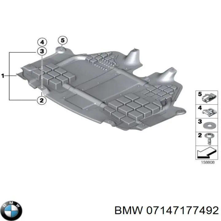 Болт защиты двигателя FA1 11400955 цена, от 1.83 USD