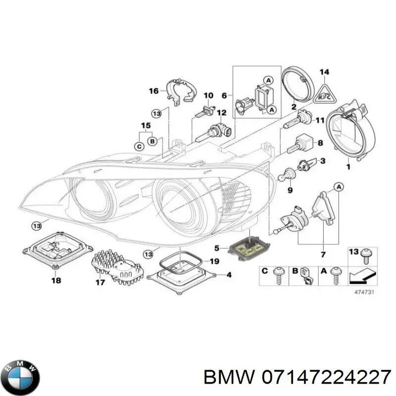  BMW 07147224227 цена, от 4.83 USD