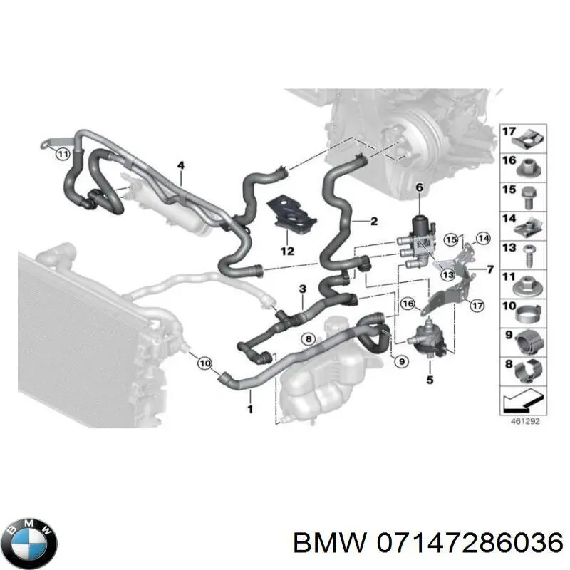 Купить 7147286036 BMW 