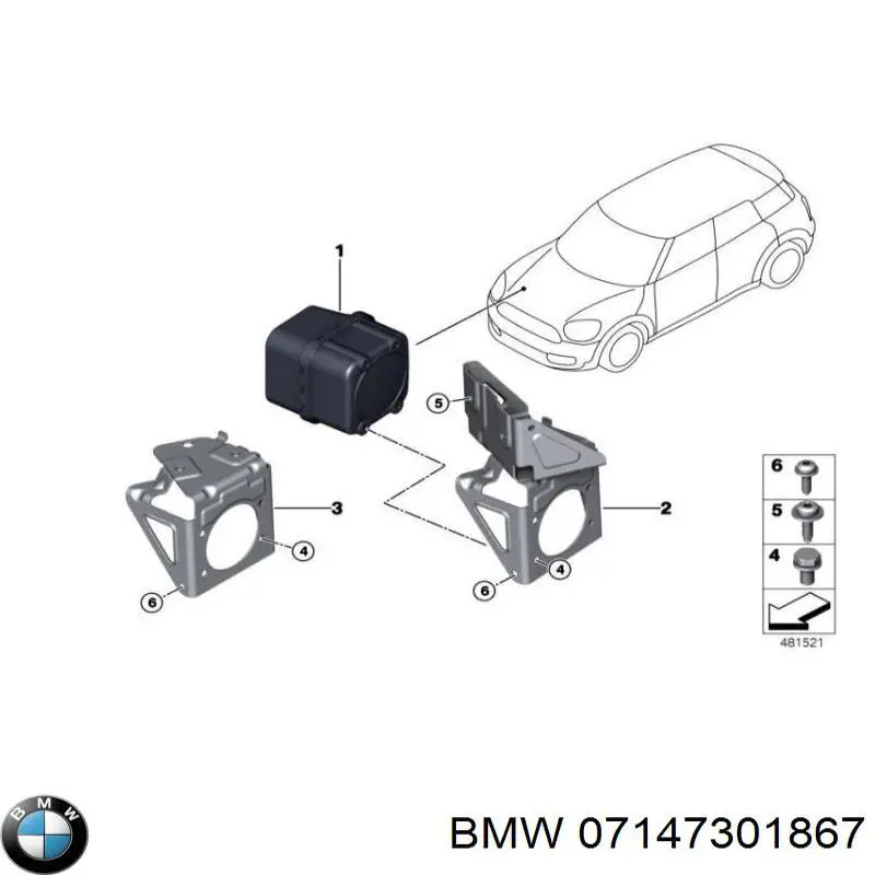 Купить 07147301867 BMW 